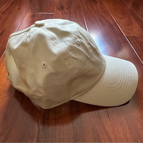 ? Popflex Women\'s Cream Stars Embroidered High Ponytail Adjustable Hat main image 4